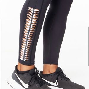 New with Tags - SoulCycle Black Double Pintuck Leggings